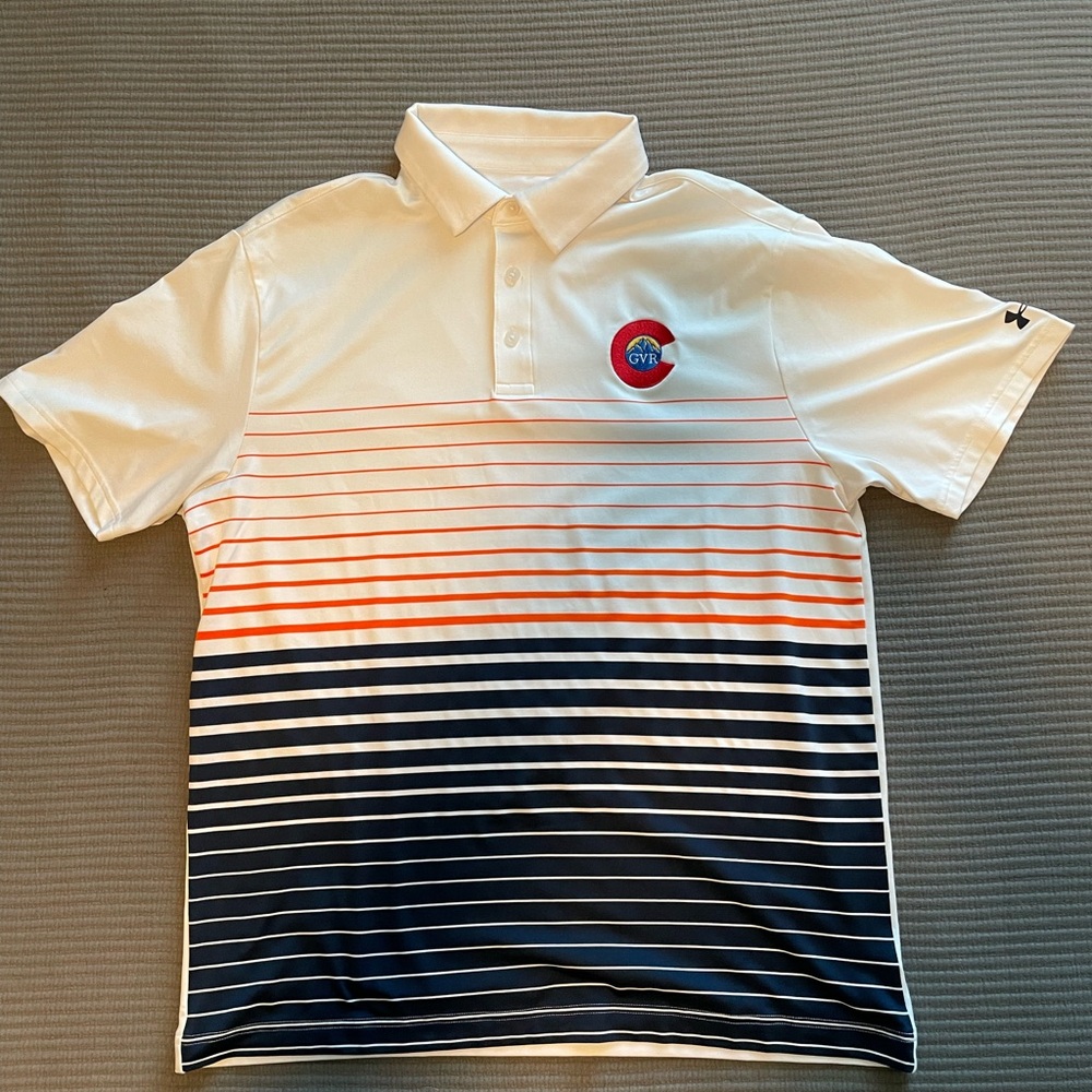 Men’s Under Armor The Playoff Polo, Green Valley Ranch Golf Course Logo